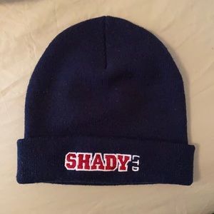 Navy blue beanie